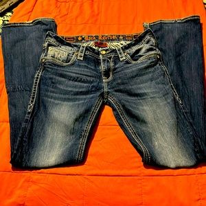 Rock Revival jeans that a comfy they are a little warm but still on good shape.